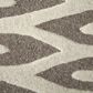 Feizy Kimball Taupe and Ivory 9" x 12" Area Rug, , large