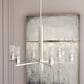 Hunter Gatz 6-Light Chandelier in Brushed Nickel, , large