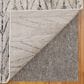 Feizy Vancouver 39NTF 4" x 6" Beige and Brown Area Rug, , large