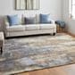 Feizy Clio 7"9" x 10" Blue and Tan Area Rug, , large