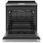 Cafe 5.3 Cu. Ft. Slide-In Electric Range in Brushed Stainless, , large