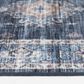 Central Oriental Rugease Velveteen Raquel Navy and Light Blue 7"6" x 9"6" Area Rug, , large