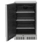 Coyote Outdoor 4.1 Cu. Ft. Outdoor Built-In Compact Refrigerator with Left Hinge in Stainless Steel, , large