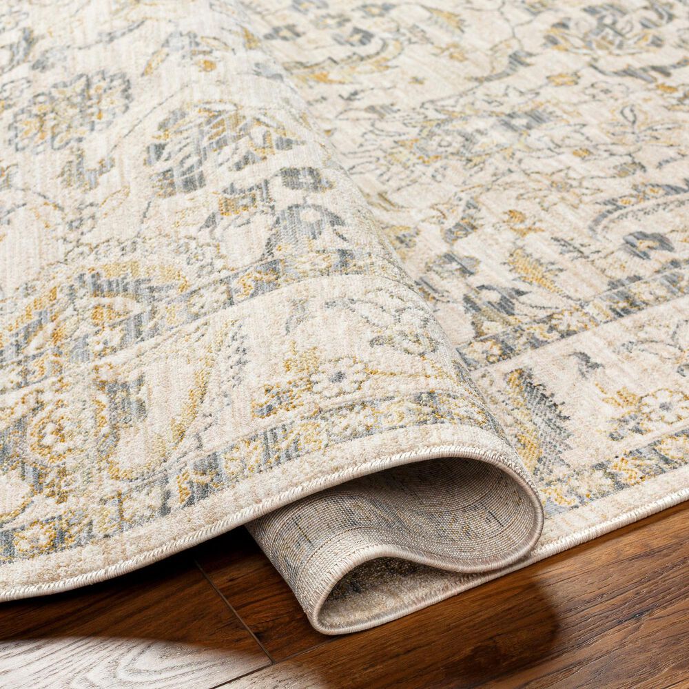 Surya Chicago CHG2300 11&#39;11&quot; x 15&#39;7&quot; Light Beige, Slate, Mustard, Light Grey Area Rug, , large