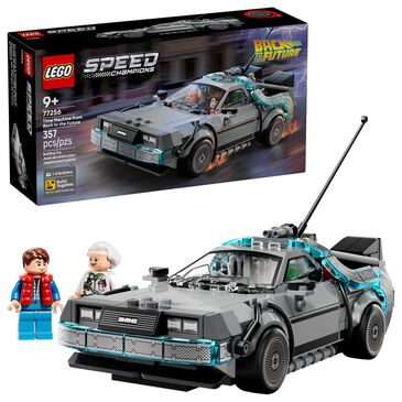 LEGO Speed Champions Time Machine from Back to the Future Building Set, , large