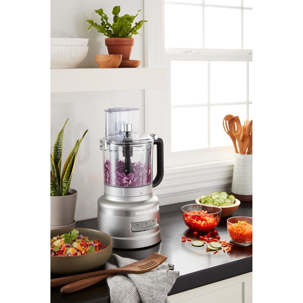 KitchenAid 13-Cup Food Processor in Contour Silver, , large