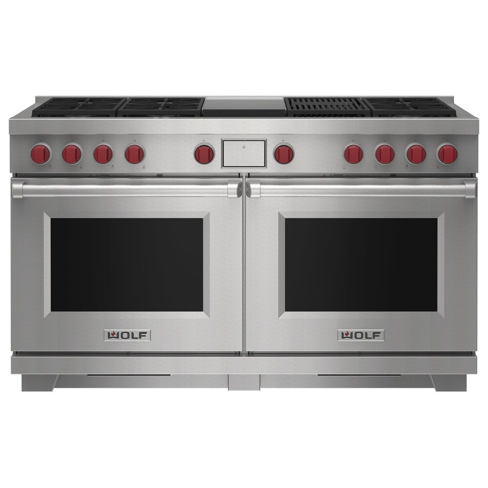 Wolf Appliances 2.5" Kickplate for 60" Dual Fuel Range in Stainless Steel, , large