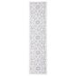 Safavieh Cabana CBN662A 2"2" x 11" Ivory and Grey Indoor/Outdoor Performance Runner, , large