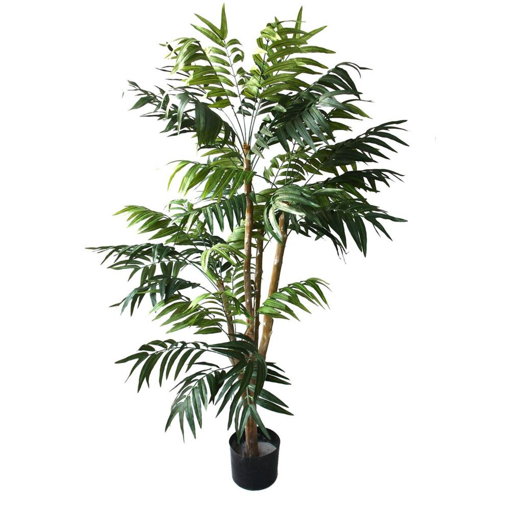 Timberlake 5" Julian Tropical Palm Artificial Tree in Green, , large