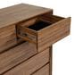 LH Imports Gia 5-Drawer Chest in Warm Pecan, , large
