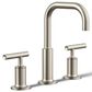 Kohler Purist Widespread Bathroom Sink Faucet with Lever Handles and High Gooseneck Spout in Vibrant Brushed Nickel, , large
