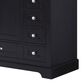 Lexora Home Dukes 84" Double Bathroom Vanity in Espresso with 2 cm White Quartz Top and Rectangular Sinks, , large