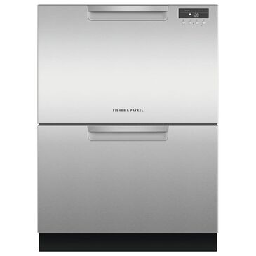Fisher and Paykel Built-In Double Drawer Dishwasher in EZKleen Stainless Steel, , large
