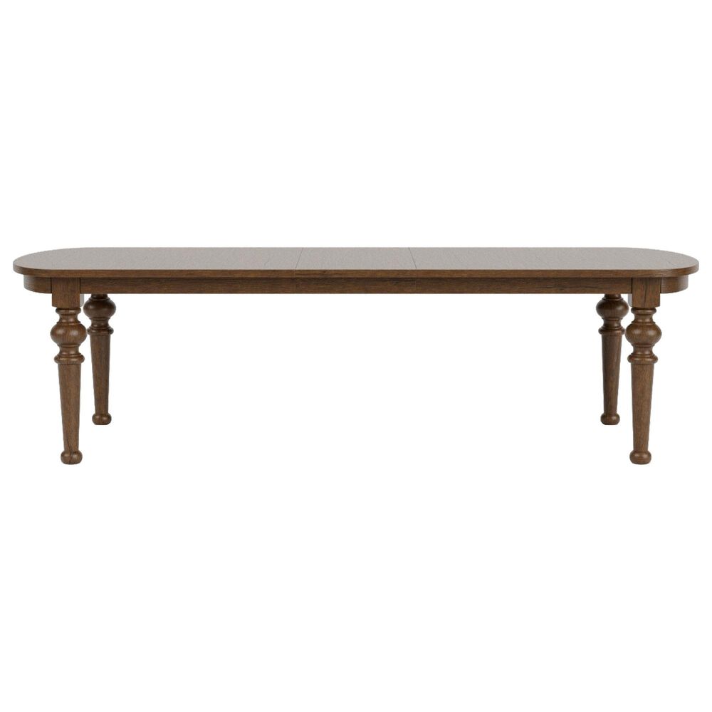 Riverside Furniture Calhoun 9-Piece Rectangular Dining Set in Whiskey Oak, , large