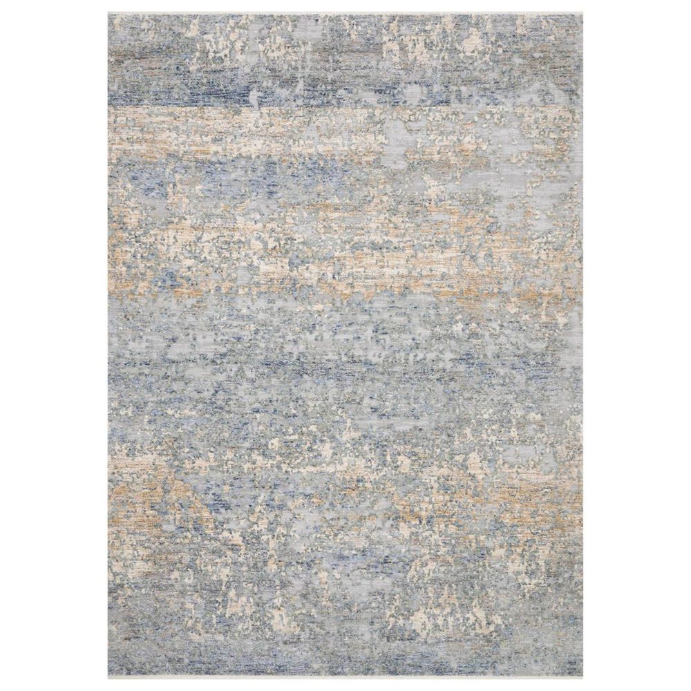 Loloi Pandora PAN-05 7"10" x 10"6" Blue and Gold Area Rug, , large