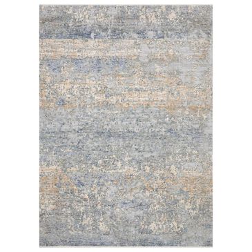 Loloi Pandora PAN-05 7"10" x 10"6" Blue and Gold, , large