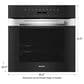 Miele Appliances PureLine 24" Smart Single Electric Wall Oven with Self Clean in Stainless Steel, , large