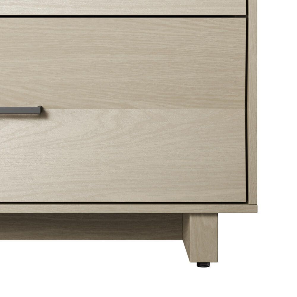 BDI Kara 4-Piece King Bedroom Set in Washed Oak, , large