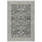 Dalyn Rug Company Tuscany 9" x 12" Charcoal Indoor/Outdoor Area Rug, , large