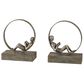 Uttermost Lounging Reader Antique Bookends (Set of 2), , large