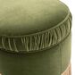 Jennifer Taylor Home Serena Storage Bench with Tufted Bullion Fringe in Olive Green, , large