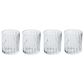Gibson Overseas, Inc Viktorina 11 Oz Double Old Fashioned Glass in Clear (Set of 4), , large