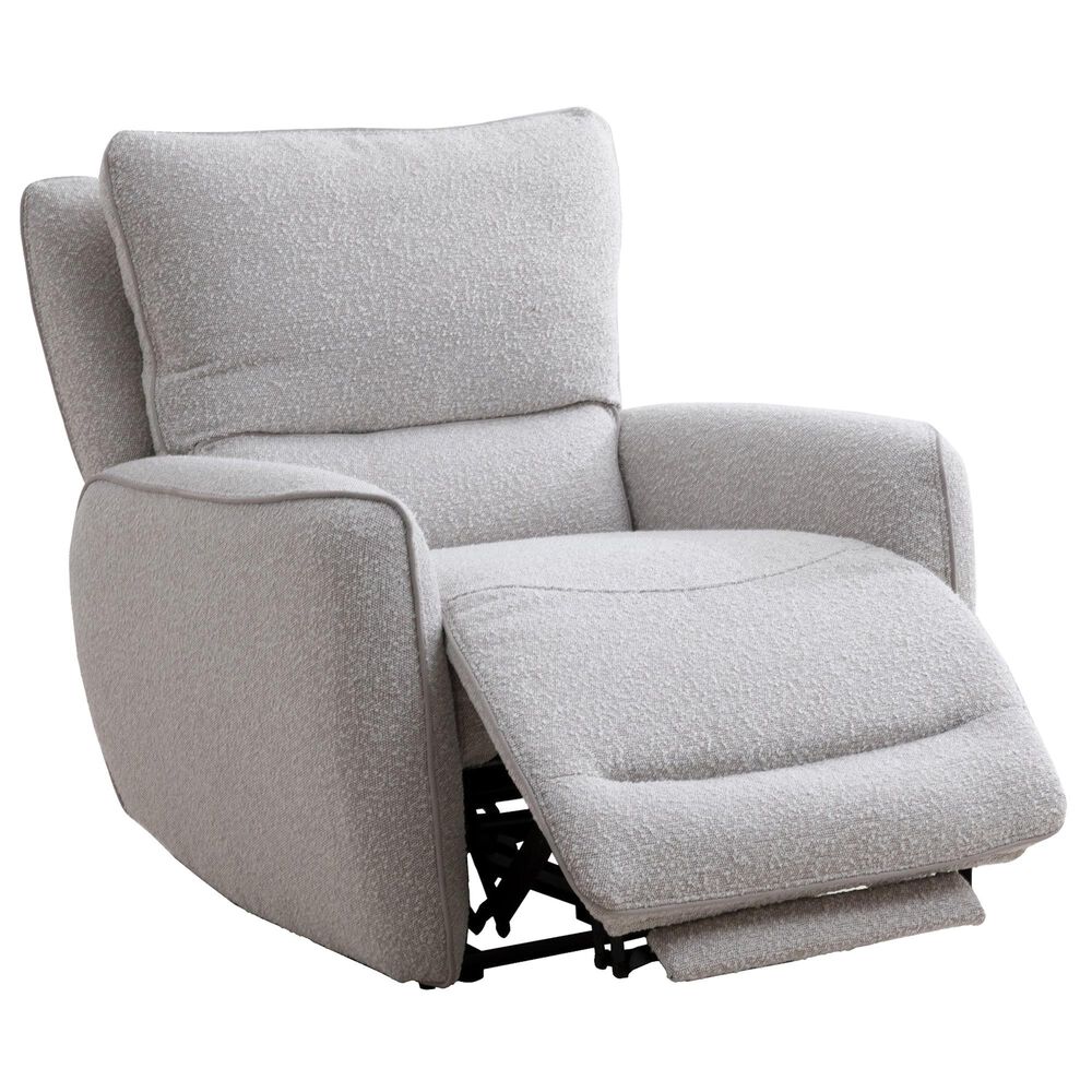 Simeon Collection Stellar Power Recliner in Blocke Cotton, , large