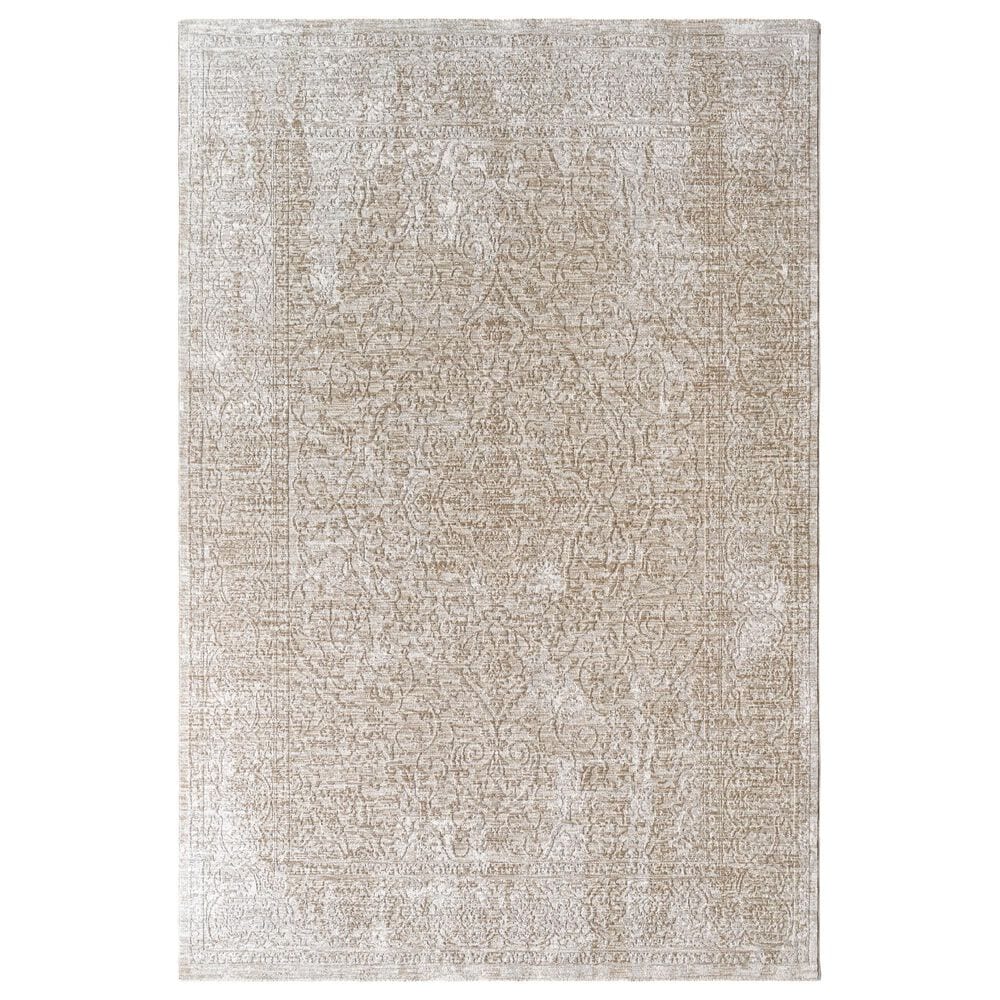 Surya Masterpiece MPC-2322 Medium Gray, Light Gray and Cream 6"7" x 9"6" Area Rug, , large