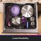 GE Profile 24" Dishwasher Double Drawer in Stainless Steel, , large
