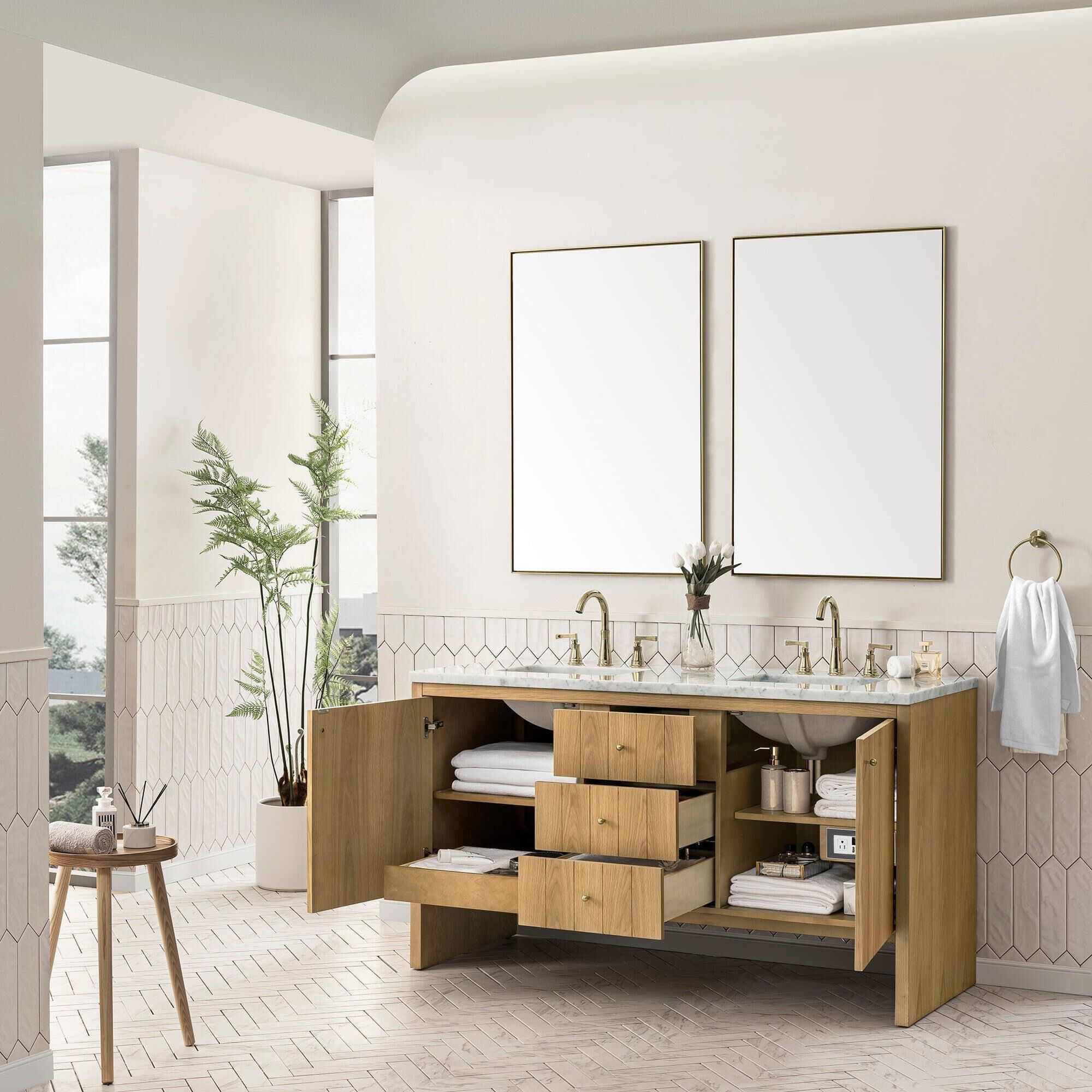 Double vanity cabinet only best sale