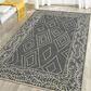 Amer Rugs Berlin 5" x 8" Dark Gray Area Rug, , large