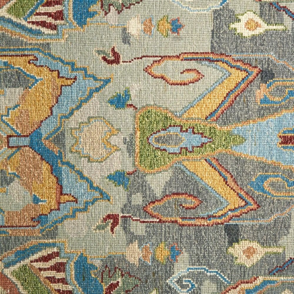 Feizy Leylan 5&#39;6&quot; x 8&#39;6&quot; Charcoal and Multicolor Area Rug, , large