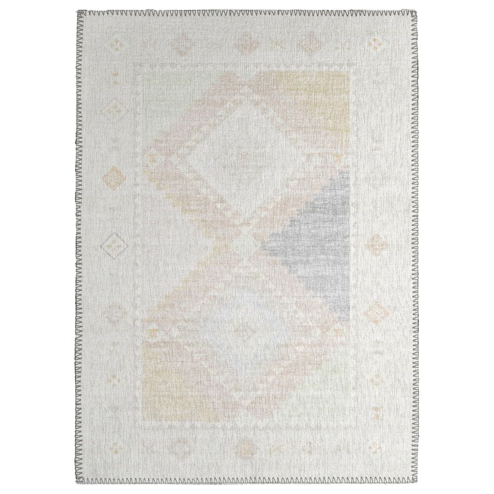 Dalyn Rug Company Phoenix Bohemian 2"6" x 3"10" Ivory Indoor/Outdoor Area Rug, , large