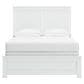 Ashley Bostwick Shoals Full Panel Bed in White, , large