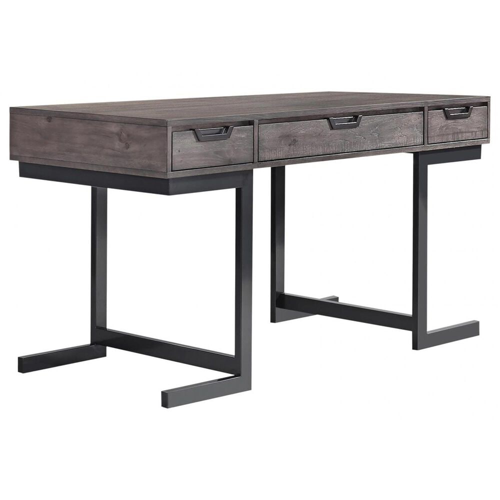 Riva Ridge Harper Point 60" Writing Desk in Fossil, , large