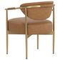 37B Heloise Arm Chair in Gold, , large