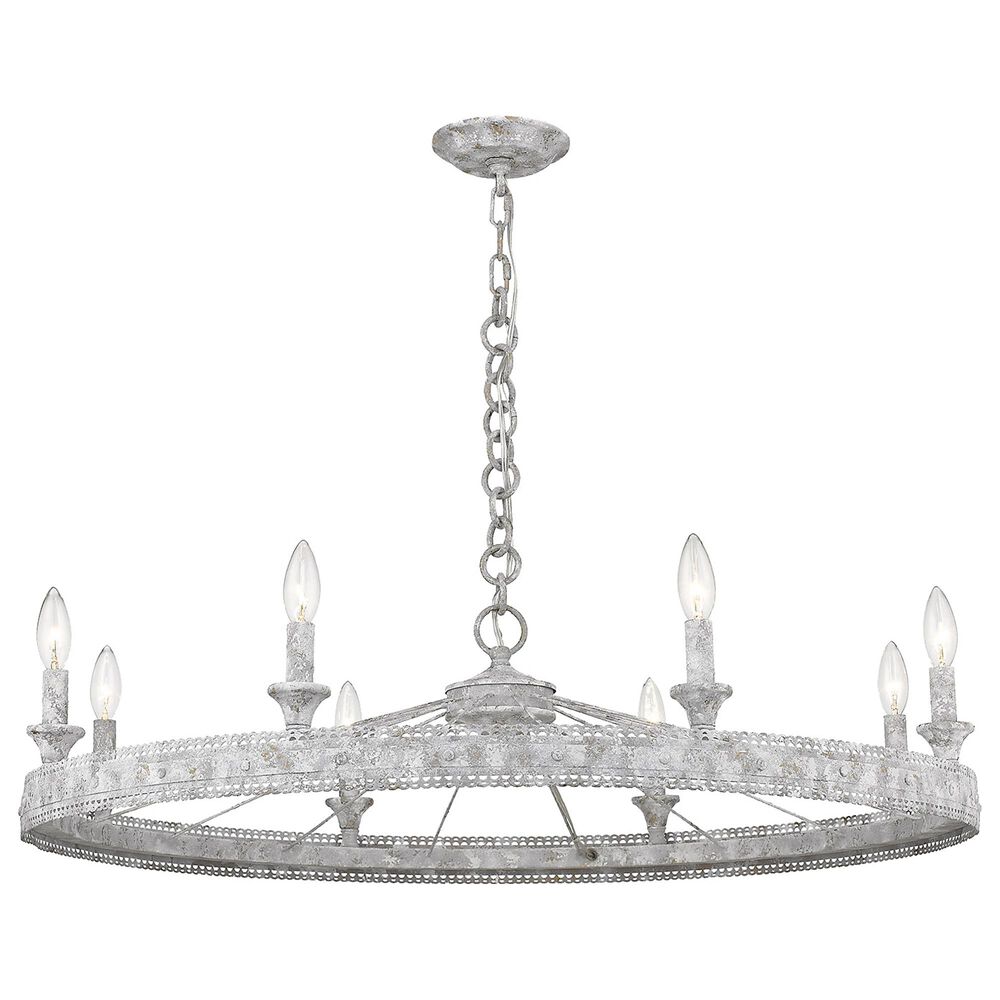 Golden Lighting Ferris 8-Light Chandelier in Oyster, , large