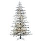 The Gerson Company 9" Pre-Lit Mountain Pine Christmas Tree in Green, , large