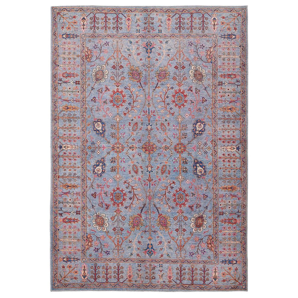Feizy Rawlins 8"10" x 12" Light Blue and Multicolor Area Rug, , large