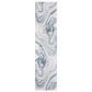 Safavieh Orchard  2"2" x 9" Grey and Blue Runner, , large