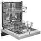 Frigidaire 24" Built-In Pocket Handle Dishwasher with ADA in Stainless Steel, , large