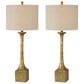 Southern Lighting Leland Table Lamp in Distressed Antique Gold (Set of 2), , large