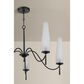 Troy Lighting Legacy 5-Light Chandelier in Forged Iron, , large