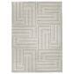 Ashley Darmondard 8" x 10" Cream and Taupe Area Rug, , large