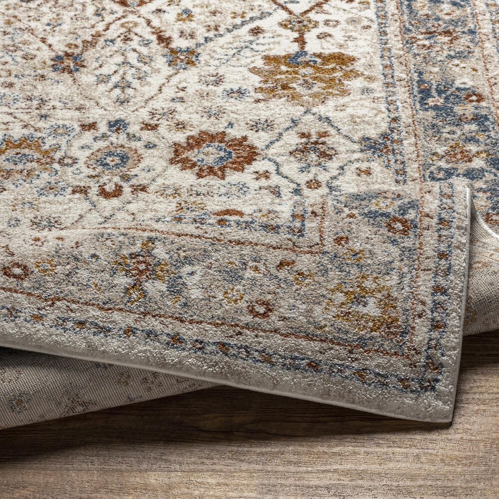 Surya Tuscany 8&#39;10&quot; x 12&#39;1&quot; Beige, Blue and Rust Area Rug, , large