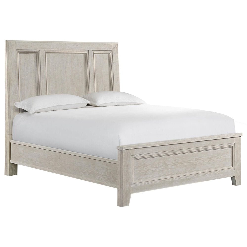 Hawthorne Furniture Carlson Queen Panel Bed in Washed Linen, , large