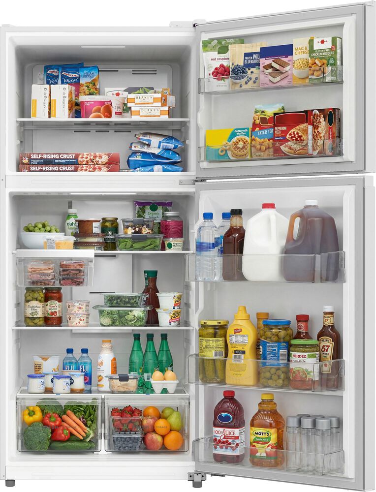 Frigidaire 19 Cu. Ft. Garage Ready Top Freezer Refrigerator with Deli Drawer in White, , large