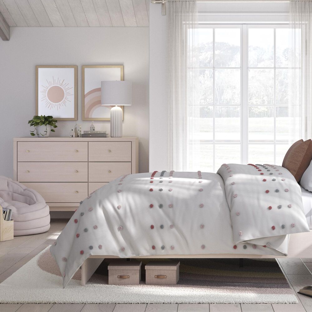 Ashley Wistenpine 6-Drawer Dresser in Blush, , large