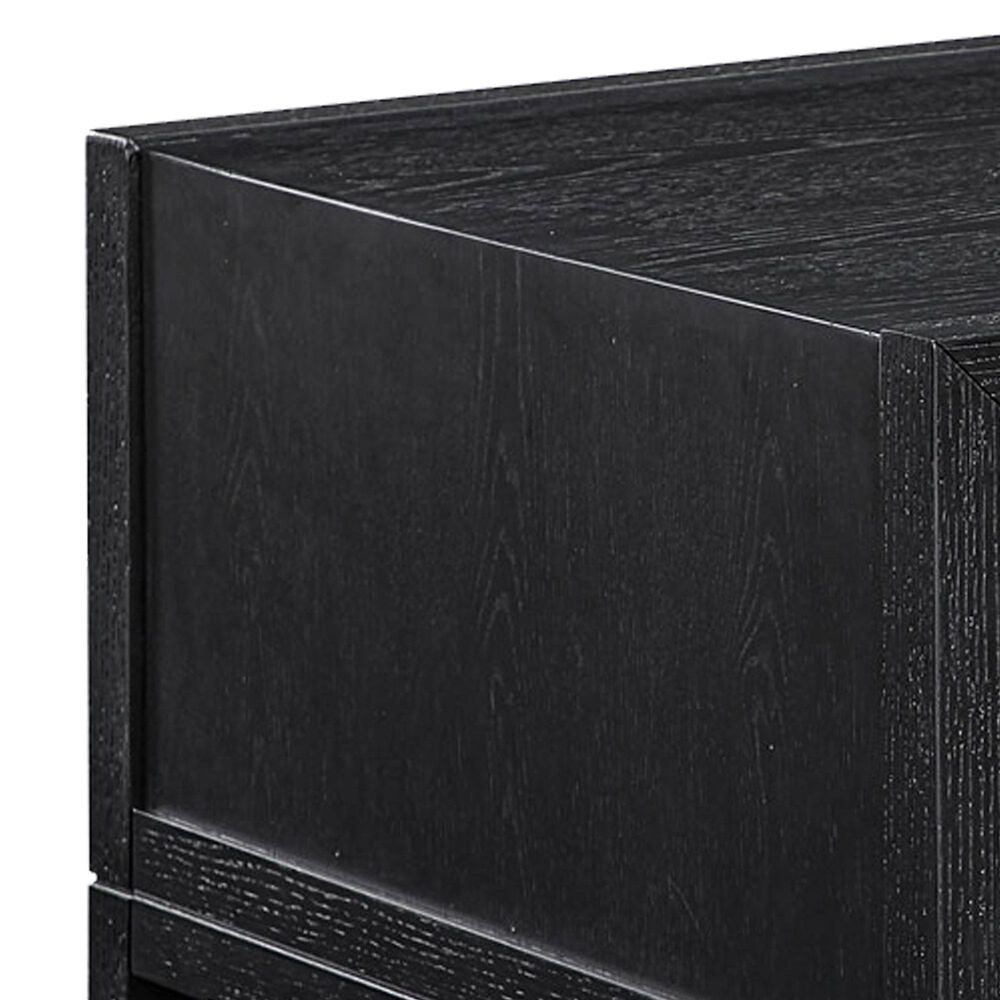 Crystal City Fitzgerald 48" Cathedral Coffee Table in Rich Black, , large