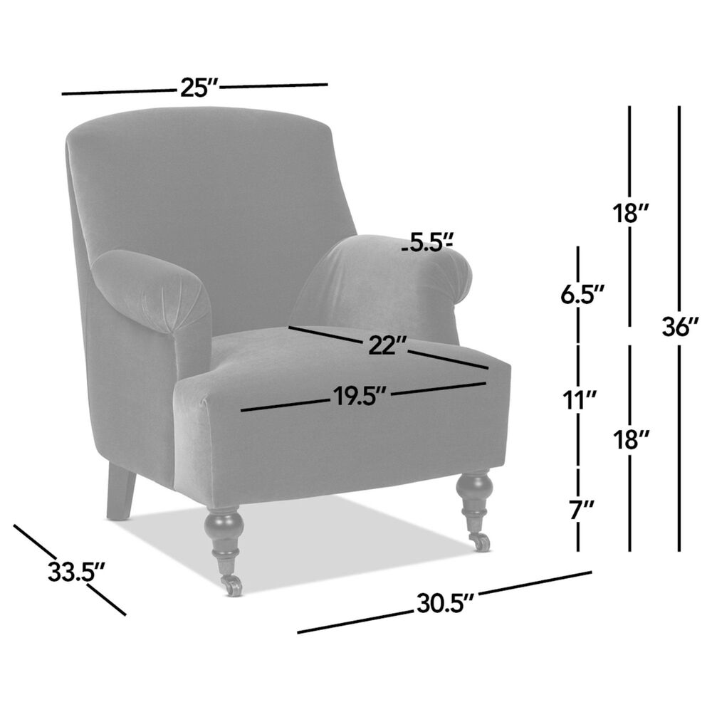 Jennifer Taylor Home Eloise Accent Chair in Olive Green, , large